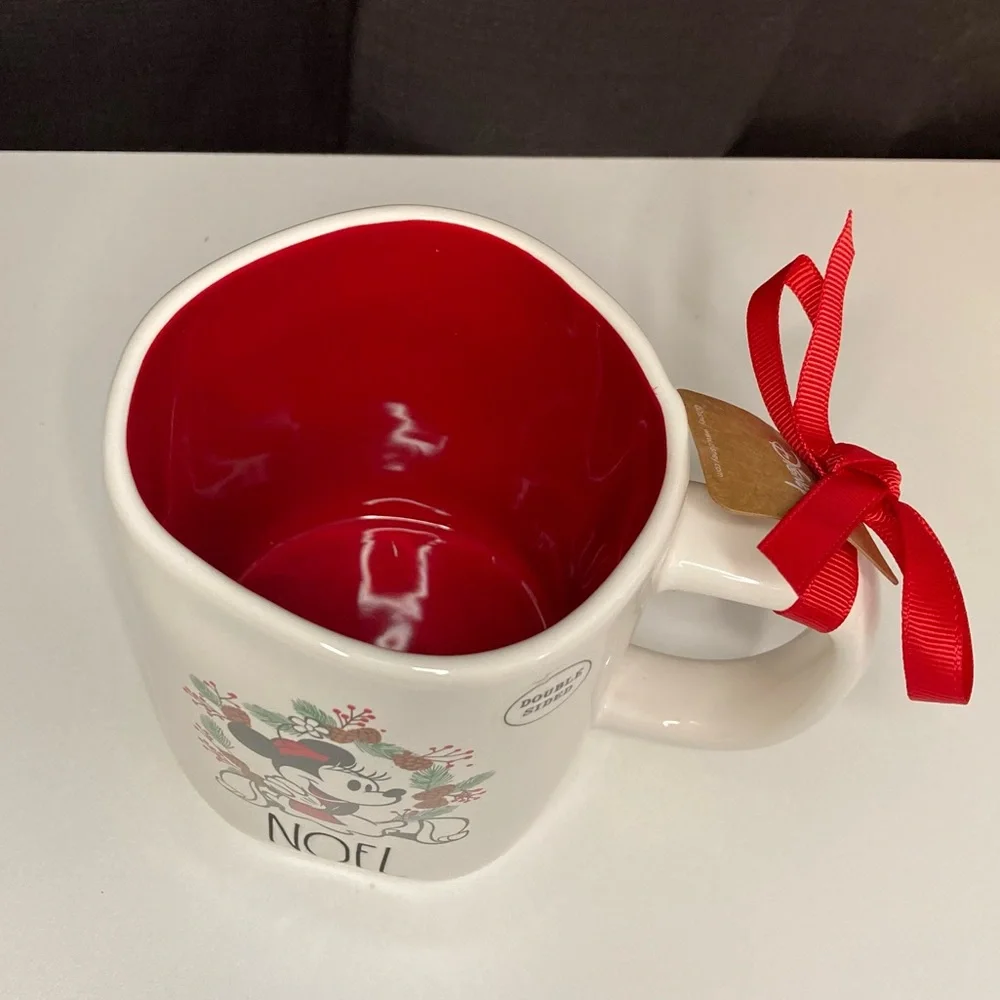 Rae Dunn Disney Minnie Mouse Noel Mug - Picture 5 of 8